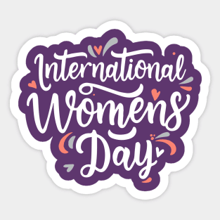 International Women's Day – March Sticker